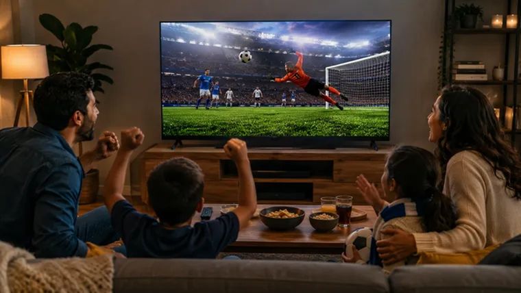 Una tasa de refresco elevada resulta indispensable para seguir las jugadas de fútbol. Una tasa de refresco elevada resulta indispensable para seguir las jugadas de fútbol.