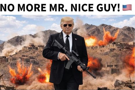 Se acabó el señor simpático, ha dicho Donald Trump a Irán. Foto @realDonaldTrump/Truth Social Se acabó el señor simpático, ha dicho Donald Trump a Irán. Foto @realDonaldTrump/Truth Social