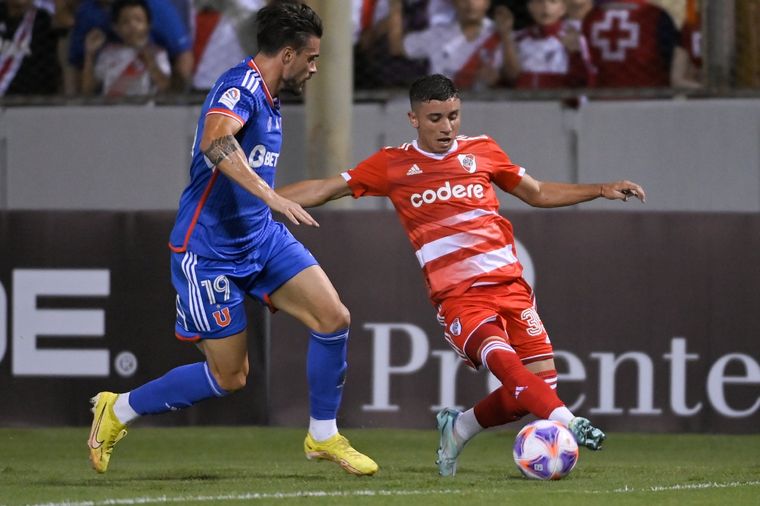 Un River muletto cae ante la U. de Chile. Foto: River Plate