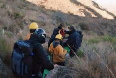 Los senderistas se perdieron en una zona de difícil acceso en el Cerro Uritorco de Capilla del Monte Foto: InfoCba
