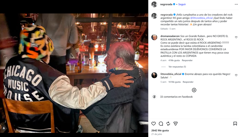 La &uacute;ltima publicaci&oacute;n de Rub&eacute;n Rada.&nbsp;