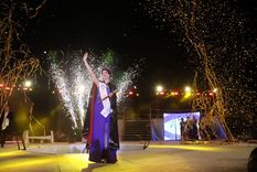 Sofía Aromo fue coronada como reina departamental. Foto: Municipalidad de General Alvear