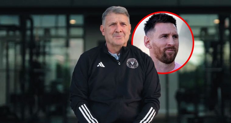 Martino habló sobre Messi y su picante cruce con Rayados. Foto: MDZ