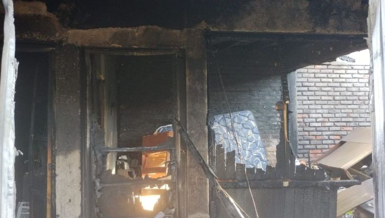 Defensa Civil aseguró que las pérdidas fueron totales. Foto: Gentileza