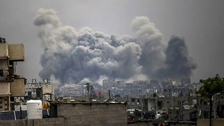 Las FDI aseguraron que la ofensiva no cesaría hasta que Hamás ya no sea una amenaza y todos nuestros rehenes estén en casa Foto: BBC