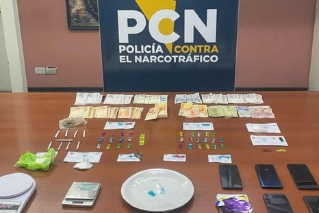 La Policía de Mendoza desbarató kiosquitos de droga en San Martín y Guaymallén Foto: Ministerio de Seguridad de Mendoza