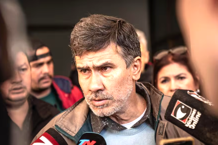 Ramón Amarilla, el suboficial retirado que lideró las protestas contra el Gobierno de Misiones en 2024 y hoy compite desde la cárcel por las elecciones legislativas locales.