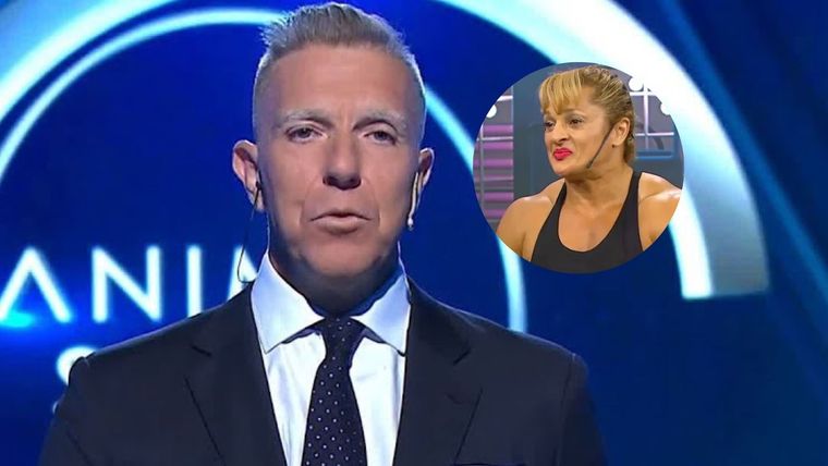 El periodista se despidió de la exboxeadora. Fotos: capturas de video/ América TV/ El Nueve.&nbsp;