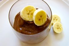 Mousse de chocolate y plátano Una receta simple y deliciosa para hacer en minutos. Foto: Shutterstock
