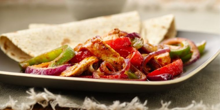 Fajitas de cerdo Foto: Pixabay