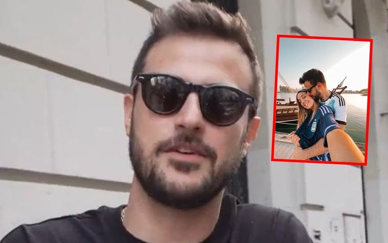 Diego Leuco habló de su crisis con Sofi Martínez. Foto: Captura TV / instagram Sofi Martínez