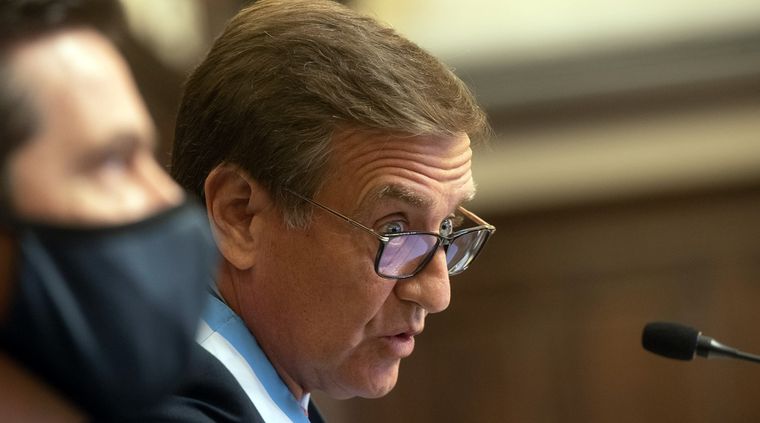 Suarez pispea el impacto en la oposición de las medidas ante la segunda ola. Foto: Gobierno de Mendoza