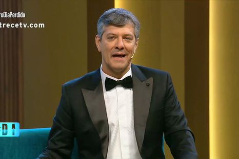 Mario Pergolini se despidió de Otro día perdido. Foto: captura de video eltrece. Mario Pergolini se despidió de Otro día perdido. Foto: captura de video eltrece.