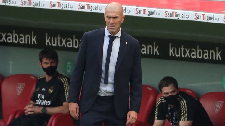 Zinedine Zidane, entrenador del Real Madrid Foto: EFE