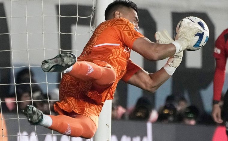 El arquero fue, nuevamente, la figura de su equipo. Foto: Boca Juniors