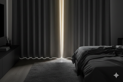 Se jubilan las cortinas. Fuente: IA Gemini. Se jubilan las cortinas. Fuente: IA Gemini.