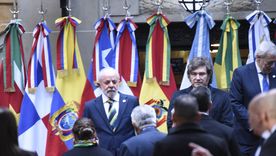 Lula da Silva y Javier Milei durante la cumbre del Mercosur Lula da Silva y Javier Milei durante la cumbre del Mercosur