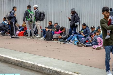 La frontera de México y Estados Unidos, sitio de conflicto permanente. Foto: Efe