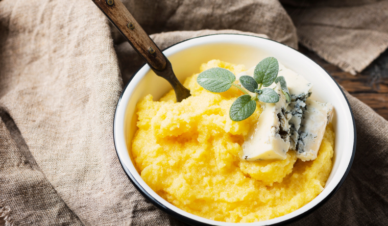 Polenta con queso gorgonzola: receta italiana en pocos minutos Foto: Shutterstock