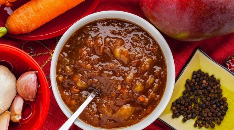 Chutney de manzanas para preparaciones agridulces Foto: ABC de recetas