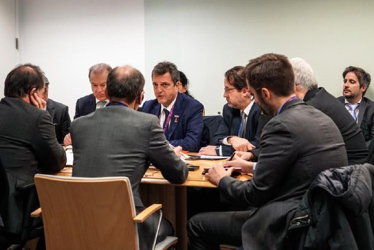 El ministro de Economía Sergio Massa aprovechó su presencia en Washington para negociar el acuerdo con las autoridades del Club de París.