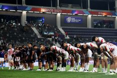 Japón ganó y Los Pumas no tienen margen de error. Foto: @rugbyworldcup Japón ganó y Los Pumas no tienen margen de error. Foto: @rugbyworldcup