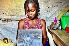 Kamate mantuvo una relación con Yuriy por tres meses. Cuando quedó embarazada el soldado desapareció.