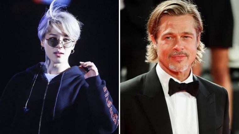 Jimin Jimin, Brad Pitt, BTS