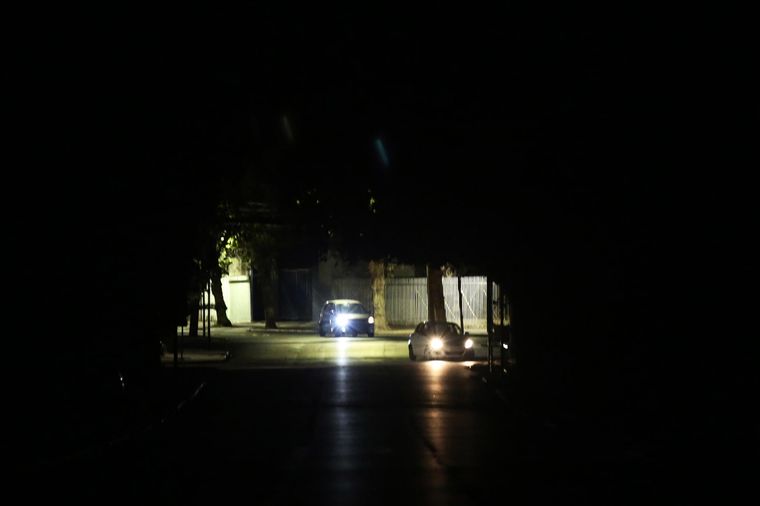 Chile permaneció varias horas sin luz Foto: EFE