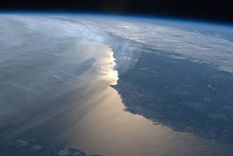 en tiempo real: asi se ve la tierra desde el espacio