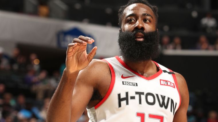 La buena actuación del Barba no alcanzó Houston Rockets Foto: Houston Rockets