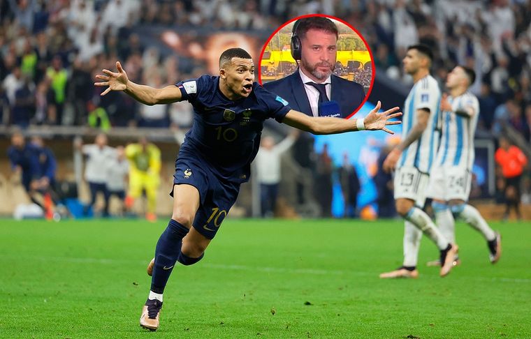 Mbappé empató la final contra Argentina con dos goles en 2. Foto: EFE