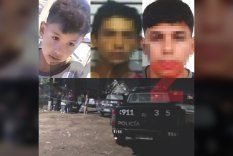 Leonel Ortiz y sus dos hermanos involucrados en el conflicto previo al asesinato: Daniel y Matías Ortiz, quienes se transformaron en testigos claves de la causa.&nbsp;