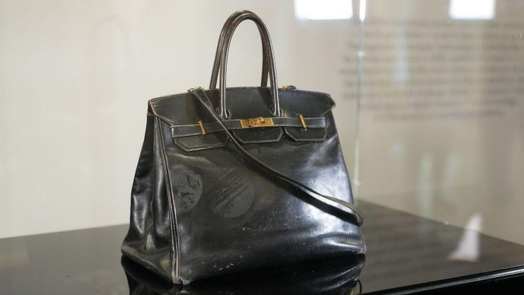 El bolso perteneció a la actriz y cantante Jane Birkin durante una década.