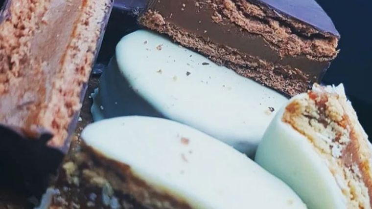 Los alfajores de Chivilcoy que ganaron el Campeonato del Alfajor Foto: Instagram