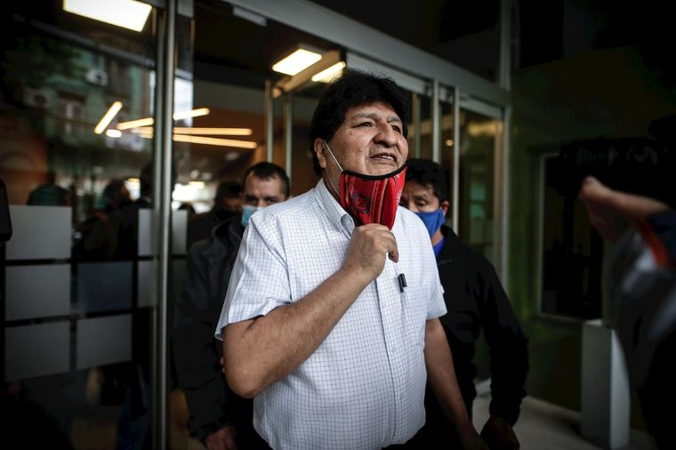 Evo Morales. Foto: Télam