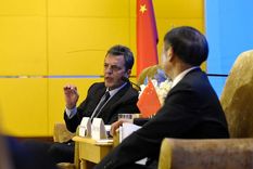 Cómo continúa la gira por China Foto: Noticias Argentinas