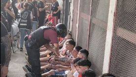 Los hinchas detenidos en el clásico Huracán - San Lorenzo. Foto: X Waldo Wolff