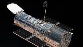 El Telescopio Espacial Hubble fue usado para hallar la ubicación de la fuente de rayos X.