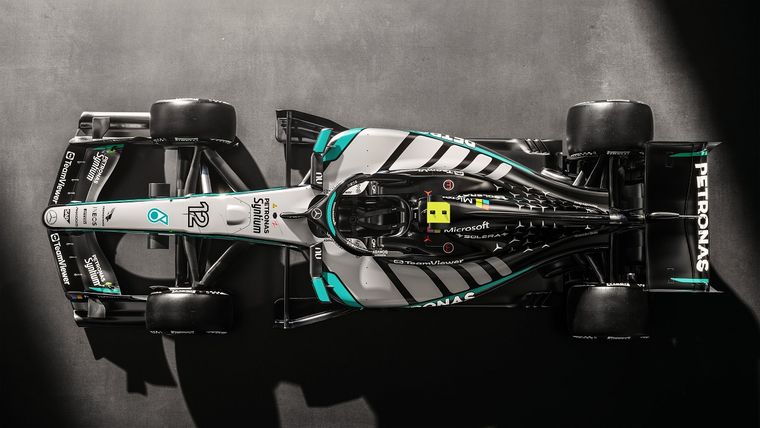 El logo de Microsoft pasará a verse en el Mercedes F1 W17, marcando el fin de una etapa con Alpine. El logo de Microsoft pasará a verse en el Mercedes F1 W17, marcando el fin de una etapa con Alpine.