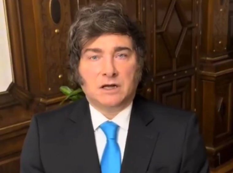 El mensaje de fin de año de Javier Milei