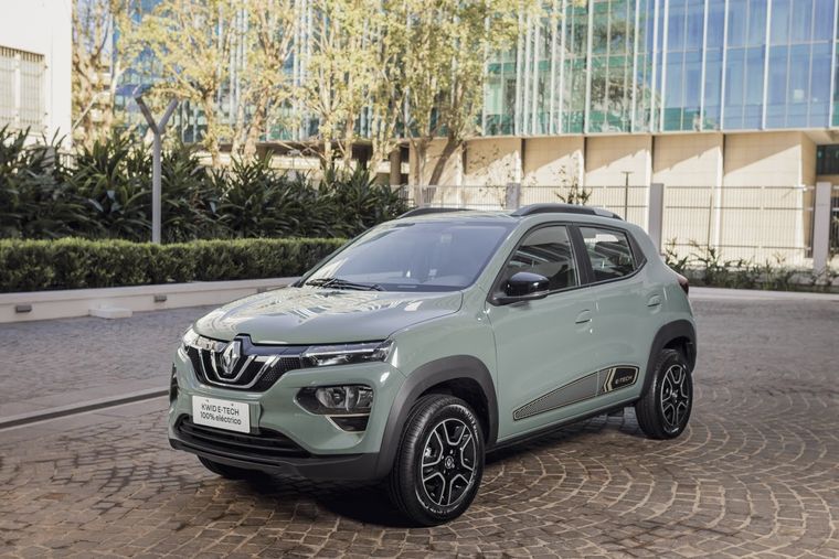 Kwid E-Tech cuenta con un motor 100% eléctrico y 298 km de autonomía. Foto: Prensa de Renault