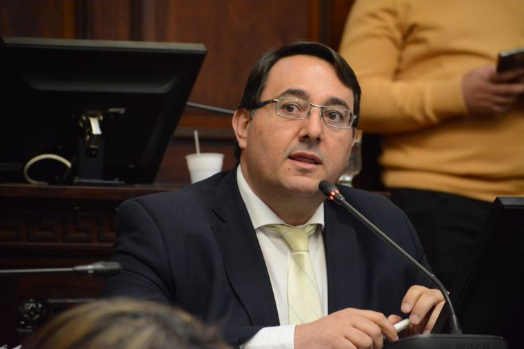 Emiliano Campos es el nuevo Escribano General de la provincia Foto: Prensa Cámara de Diputados