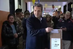 Votó Sergio Massa en Tigre Votó Sergio Massa en Tigre