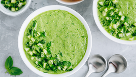 Gazpacho frío de pepinos: receta veraniega para disfrutar sin culpa. Gazpacho frío de pepinos: receta veraniega para disfrutar sin culpa.