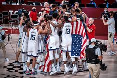 EEUU ganó su 16ª medalla dorada Foto: USA Basketball