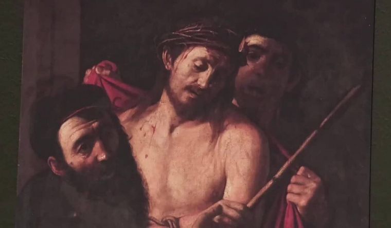 El cuadro que reapareció será exhibido durante nueve meses. Foto: Efe.