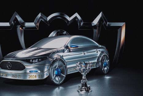 Mercedes Benz homenajea a los campeones de LoL con una obra de arte automovilística Mercedes Benz homenajea a los campeones de LoL con una obra de arte automovilística