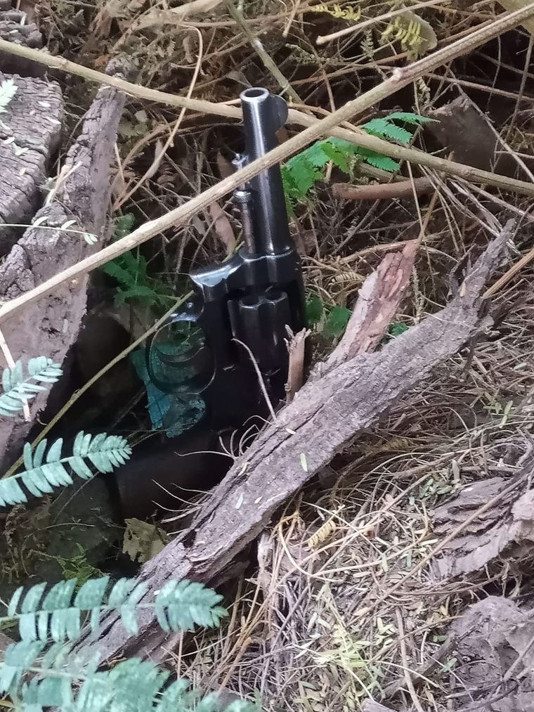 El arma secuestrada Foto: Prensa Ministerio de Seguridad