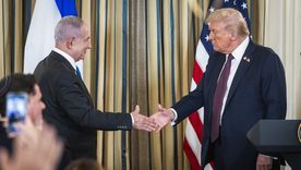 Benjamín Netanyahu y Donald Trump en uno de los encuentros pasados. Benjamín Netanyahu y Donald Trump en uno de los encuentros pasados.